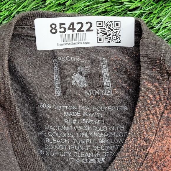 The Notorious B.I.G. Shirt Womens Large 21x25 Gray Bleached - Picture 4 of 11